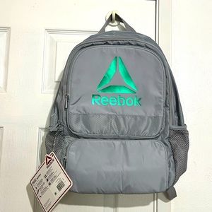 New Gray Reebok backpack